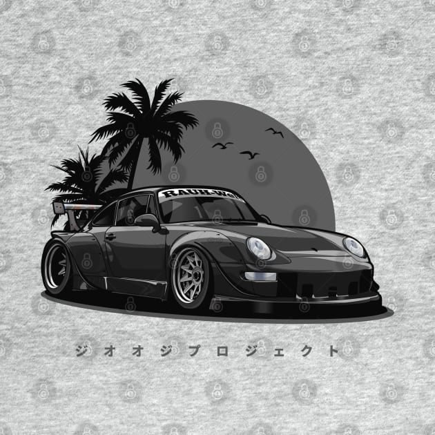 RWB 993 Special Color Edition (Black - Silver Exclusive) by Jiooji Project